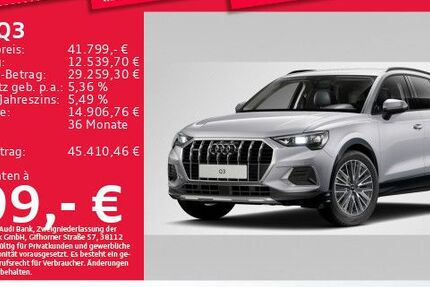 Audi Q3 5.631 km 41.799 &euro; Eching 85386