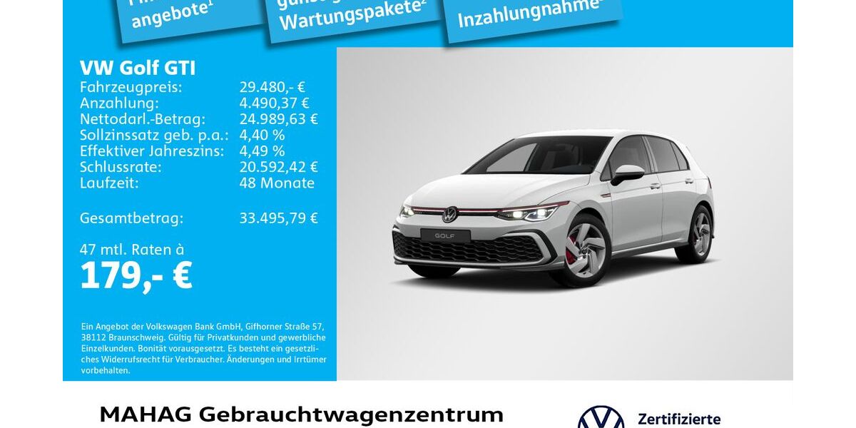 VW Golf 7.998 km 28.981 &euro; München 80935