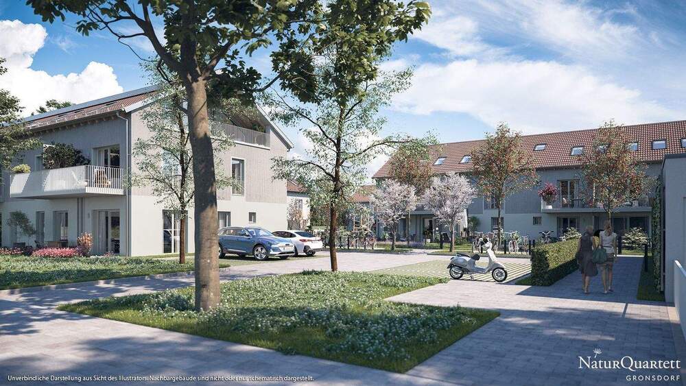 Etagenwohnung Haar Gronsdorf - 3 Zimmer, 76 m&sup2;, 840.000&euro; | Angebot:25664022