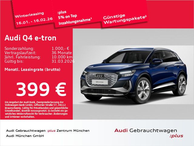 Audi Q4 e-tron 5.514 km 39.619 &euro; Eching 85386