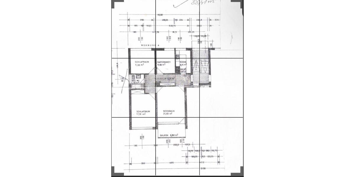Etagenwohnung Germering - 4 Zimmer, 88 m&sup2;, 529.000&euro; | Angebot:27120597
