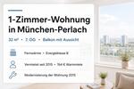 Etagenwohnung München Ramersdorf-Perlach - 1 Zimmer, 32 m&sup2;, 220.000&euro; | Angebot:27082887