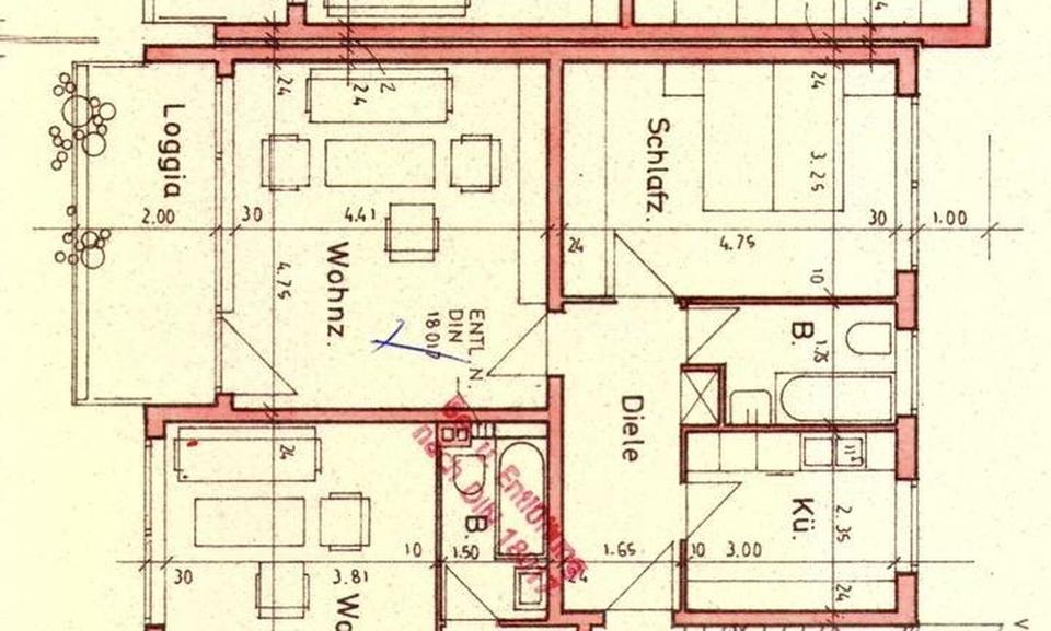 Erdgeschoßwohnung Eichenau - 2 Zimmer, 59 m&sup2;, 1.390&euro; | Angebot:24848138
