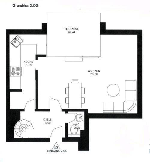 Maisonettenwohnung München Giesing - 3 Zimmer, 113 m&sup2;, 1.995&euro; | Angebot:26549885