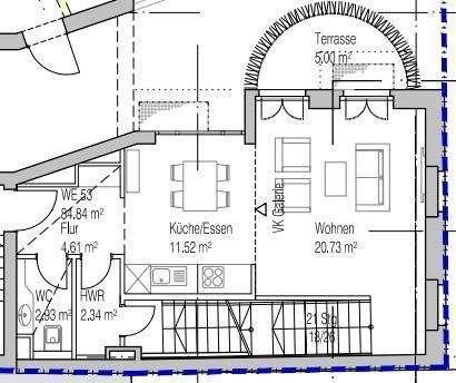 Erdgeschoßwohnung München Ludwigsvorstadt-Isarvorstadt - 3 Zimmer, 98 m&sup2;, 1.964&euro; | Angebot:25540021
