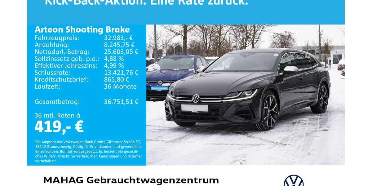 VW Arteon 94.404 km 31.985 &euro; München 80935