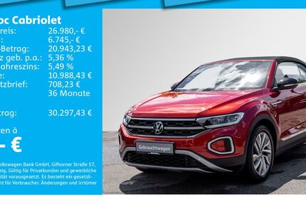VW T-Roc 18.203 km 26.980 &euro; München 81825