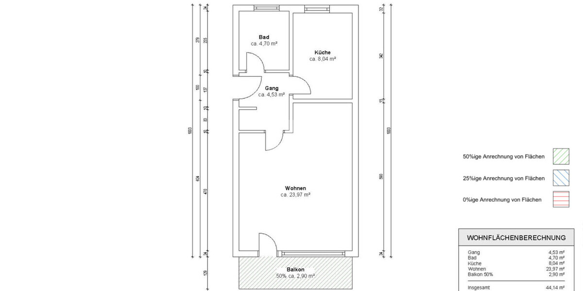 WINDISCH - Großzügiges 1-Zimmer-Appartement mit Aufzug in gepflegter Wohnlage zentral in Puchheim - Etagenwohnung Puchheim | Angebot:27295202