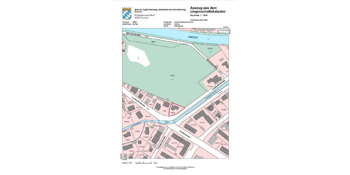 Grundstück Dachau - 1.460.000&euro; | Angebot:25769259