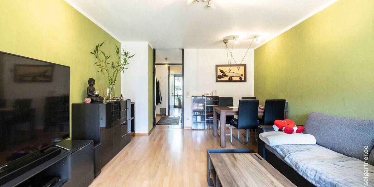 Etagenwohnung München Untergiesing-Harlaching - 2 Zimmer, 52 m&sup2;, 385.000&euro; | Angebot:26202120