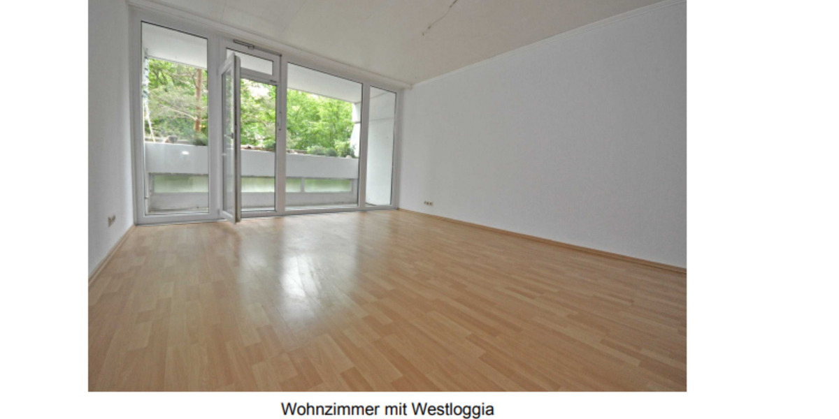 Sonnige 2-Zimmer Wohnung mit 2 West-Loggien und Einbauküche 2 zimmer