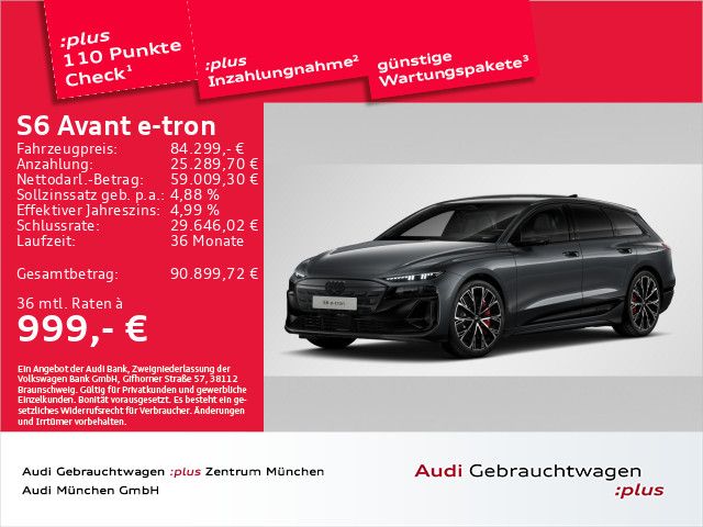 Audi S6 e-tron 2.362 km 84.299 &euro; Eching 85386