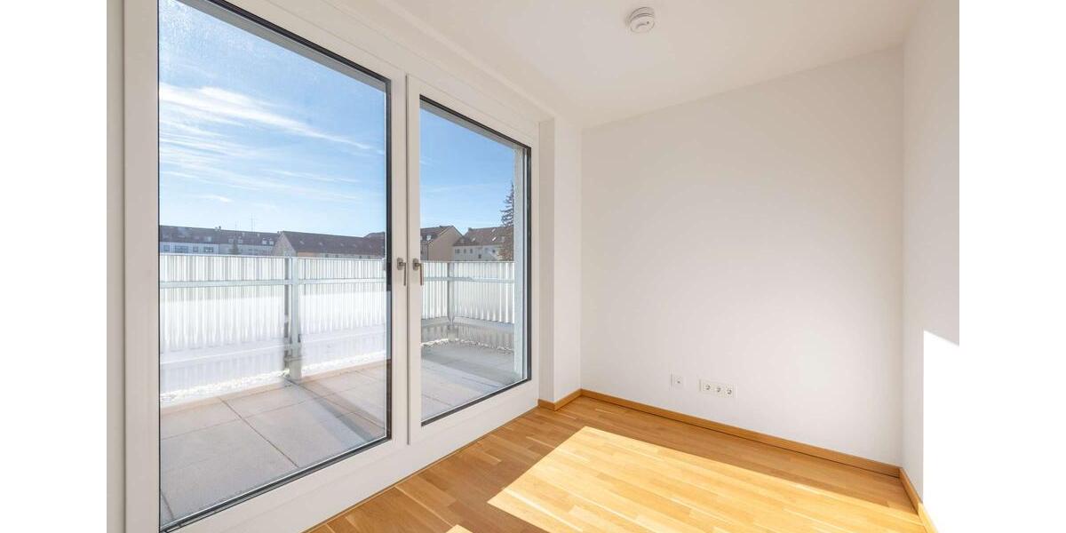 Erstbezug: Dachgeschoss-Wohnung mit lichterfülltem Ambiente und Dachterrasse 2 zimmer