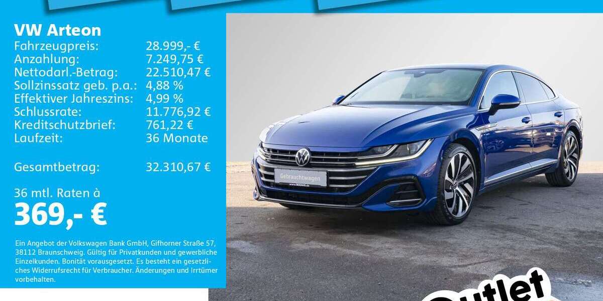 VW Arteon 64.866 km 28.999 &euro; München 80935