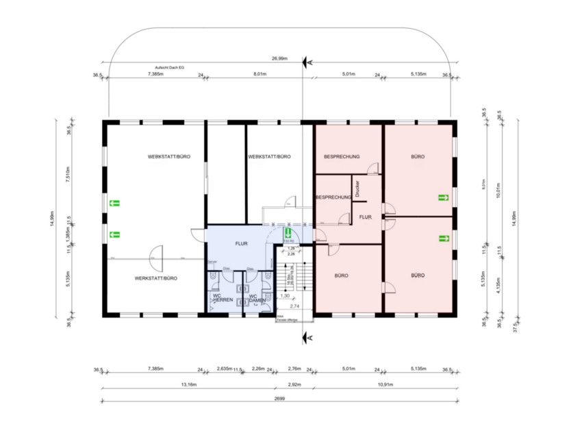 Büro in Krailling 1.901,16 € 163.33 m²