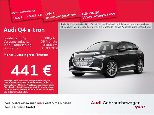 Audi Q4 e-tron 18.570 km 47.648 &euro; Eching 85386