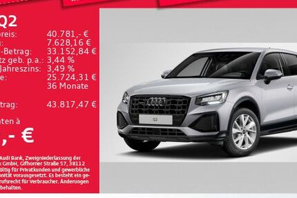 Audi Q2 13.910 km 36.412 &euro; Eching 85386