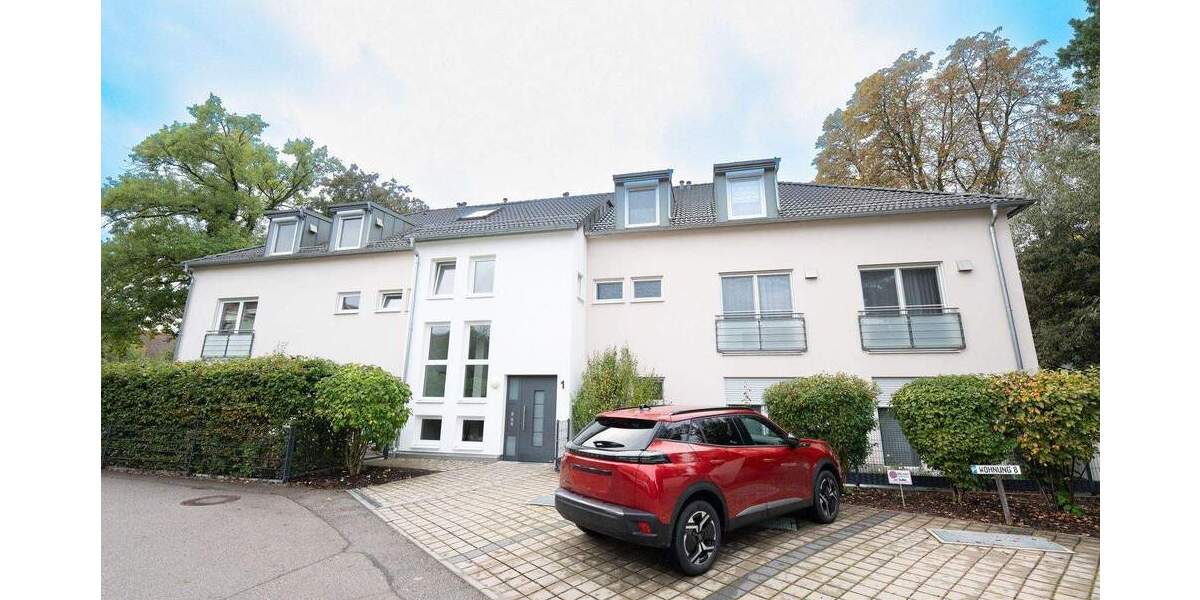 Charmante Dachgeschosswohnung mit großem Sonnenbalkon - neuwertig und energieeffizient 3 zimmer