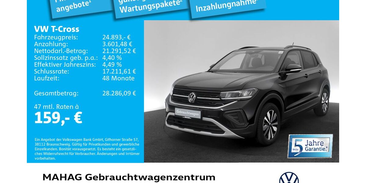 VW T-Cross 8.259 km 23.497 &euro; München 80935