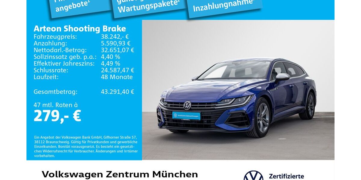VW Arteon 24.194 km 37.683 &euro; München 80687