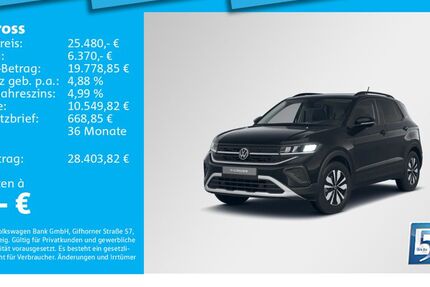 VW T-Cross 7.155 km 25.480 &euro; München 80935