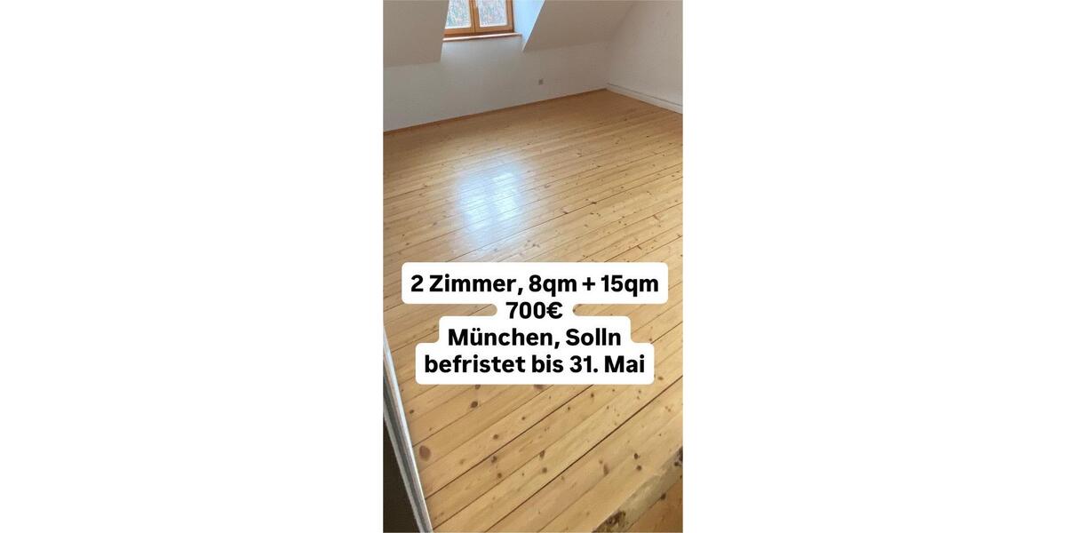 Etagenwohnung München Thalkirchen-Obersendling-Forstenried-Fürstenried-S - 2 Zimmer, 23 m&sup2;, 700&euro; | Angebot:25406926