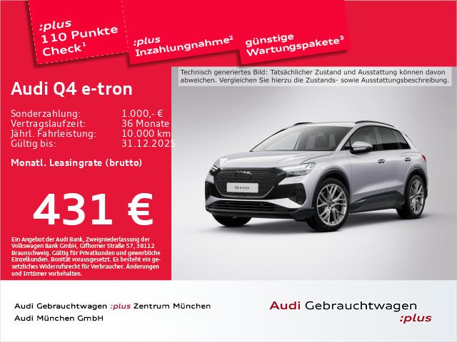 Audi Q4 e-tron 7.915 km 48.249 € Eching 85386