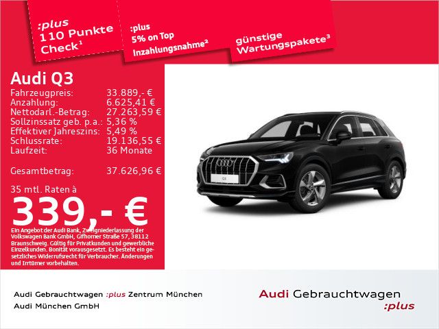 Audi Q3 37.607 km 33.621 &euro; Eching 85386