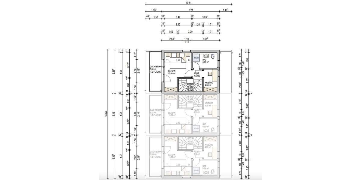 Reihenendhaus München Ramersdorf-Perlach - 5 Zimmer, 152 m&sup2;, 1.199.000&euro; | Angebot:25734628