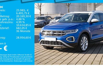 VW T-Roc 34.180 km 25.694 &euro; München 80935