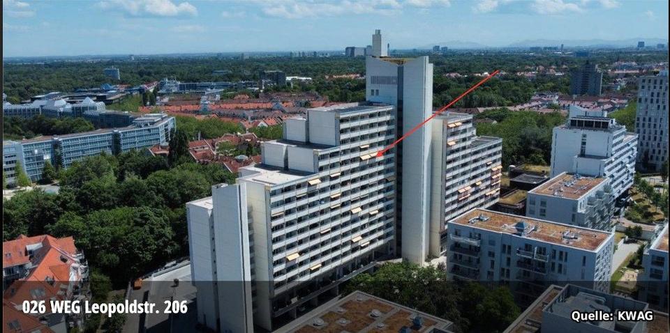 Etagenwohnung München Schwabing-Freimann - 1 Zimmer, 33 m&sup2;, 335.000&euro; | Angebot:27121415