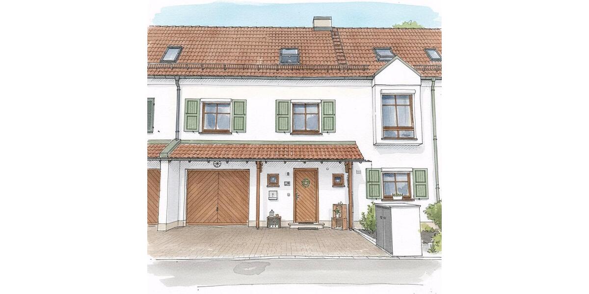 modernes Kettenhaus EFH in Zorneding zu verkaufen 4 zimmer