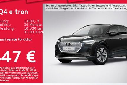 Audi Q4 e-tron 9.868 km 46.474 &euro; Eching 85386