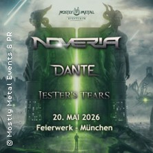 Noveria, Dante & Jester's Tears 20.05.2026 Feierwerk
