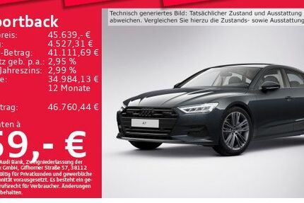 Audi A7 57.811 km 45.639 &euro; München 80935