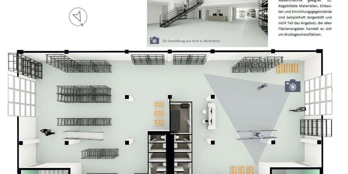 Bis zu 3 Monate mietfrei | Light-Industry bis Start-Up | Hybrid-Gewerbefläche | Flexible Nutzung - Gewerbeobjekt Ismaning | Angebot:26188812