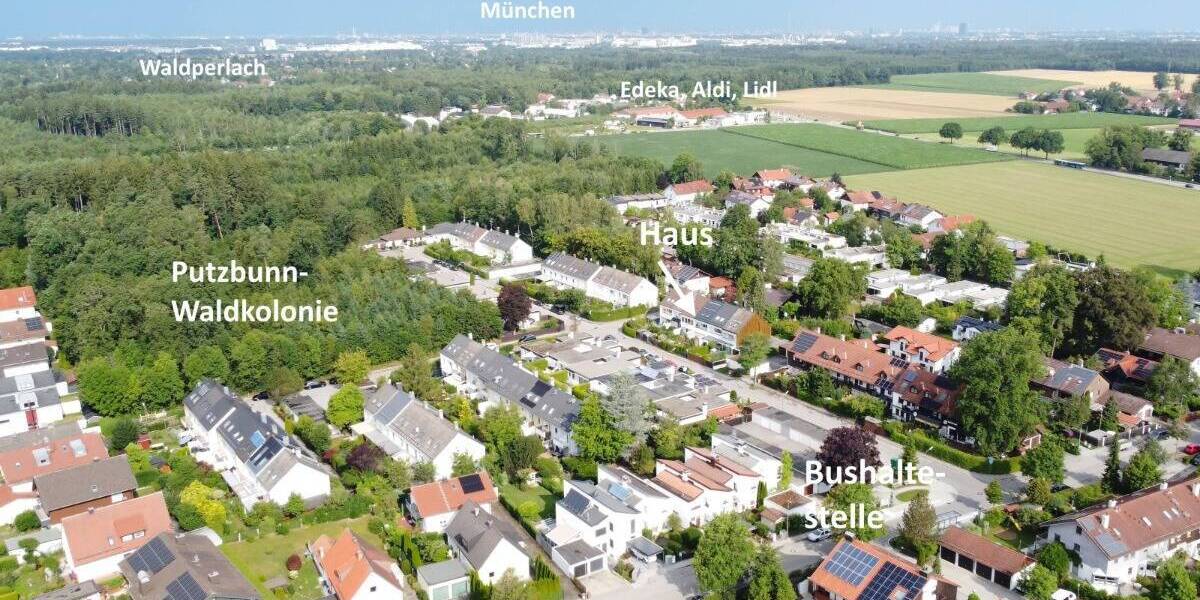 Reihenmittelhaus Putzbrunn Waldkolonie - 4 Zimmer, 121 m&sup2;, 829.000&euro; | Angebot:26081041