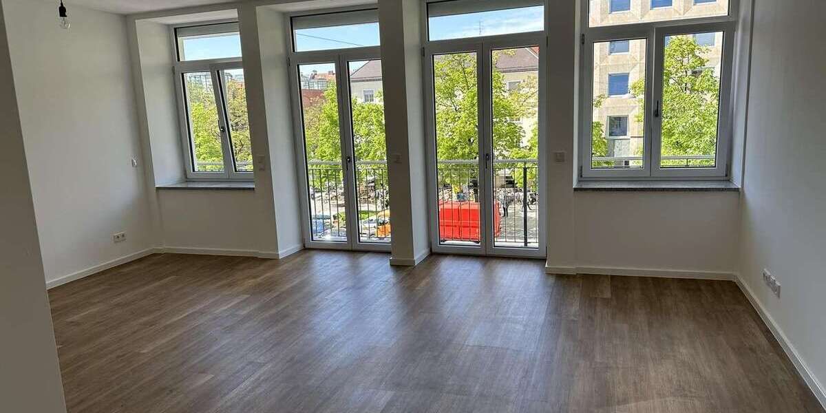 Etagenwohnung München Neuhausen-Nymphenburg - 2 Zimmer, 62 m&sup2;, 1.900&euro; | Angebot:26928999