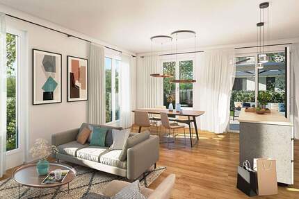 Großzügiges Familiendomizil mit Garten, zwei Bädern und zwei Terrassen 4 zimmer