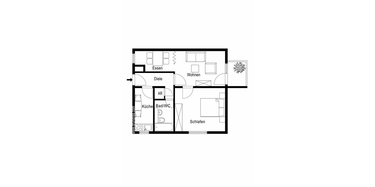 Sofort bezugsfreie 2,5-Zimmer-Wohnung in München-Sendling – direkt an der U-Bahn! 2.5 zimmer