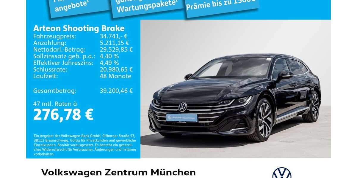 VW Arteon 44.867 km 34.482 &euro; München 80687