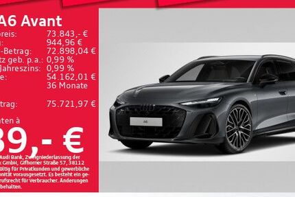 Audi A6 2.899 km 73.843 &euro; Eching 85386