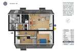 Gepflegte Dachgeschosswohnung in ruhiger Lage | 500m zur Würm & Pasinger Stadtpark - Dachgeschoßwohnung München Aubing-Lochhausen-Langwied | Angebot:27078156
