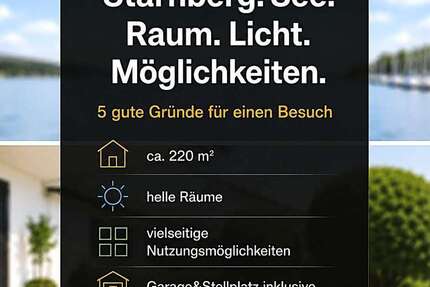 Haus Starnberg - 7 Zimmer, 220 m&sup2;, 1.425.000&euro; | Angebot:27151126