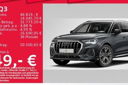 Audi Q3 5.840 km 46.819 &euro; Eching 85386