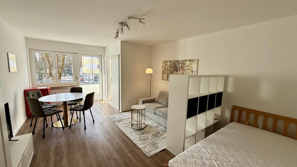 ERSTBEZUG NACH SANIERUNG: Exklusives Business-Apartment in Top-Lage von Neufahrn 1 zimmer