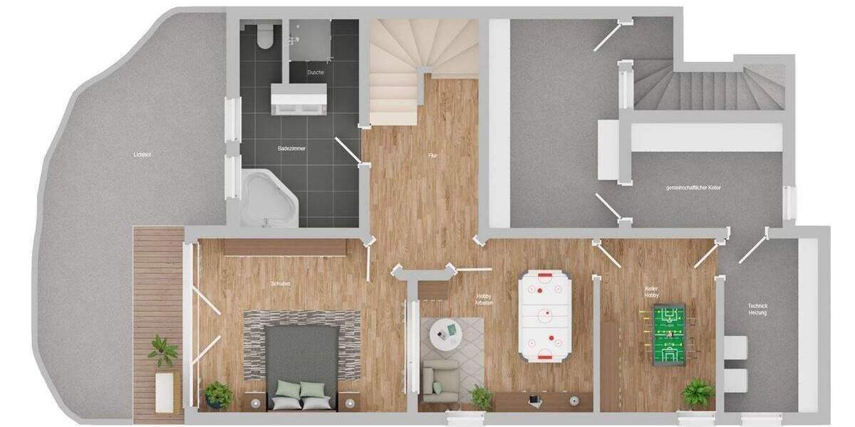 Ruhe, Qualität und Raum zum Leben - ein Zuhause, das Familien und Paare gleichermaßen begeistert. 4 zimmer