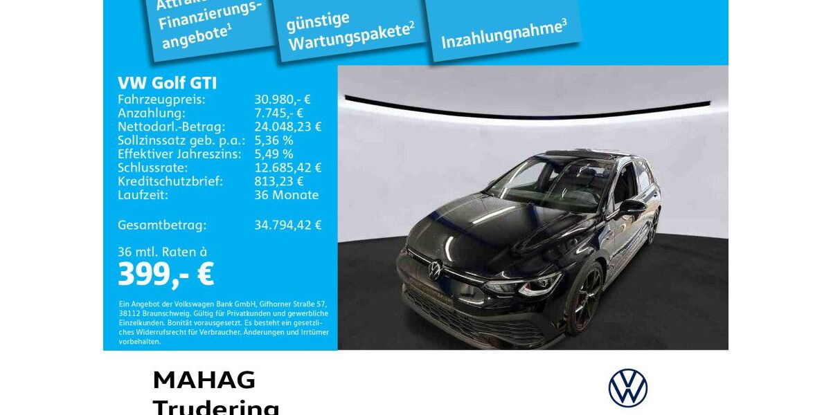 VW Golf 34.059 km 30.980 &euro; München 81825