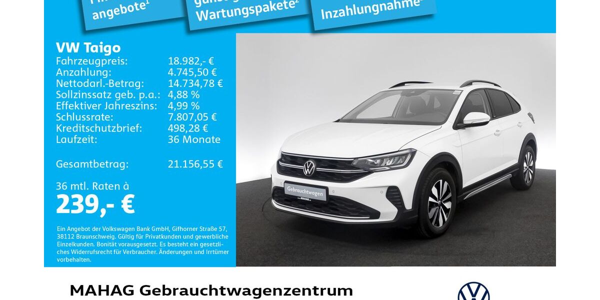 VW Taigo 65.405 km 16.486 &euro; München 80935