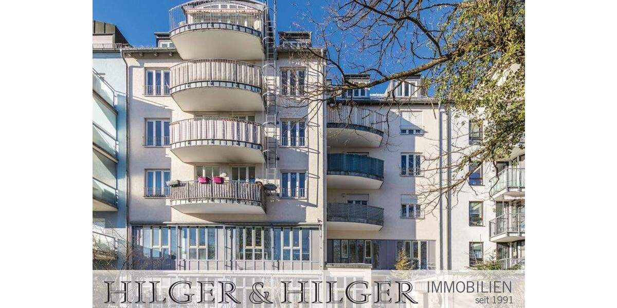 Mittendrin und trotzdem absolut ruhig - außerdem: offene Küche, großer Balkon und TG-Platz 3 zimmer